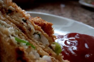 Cottage cheese sandwich |! NO OIL, NO BUTTER !| Recipe || Healthy breakfast recipe