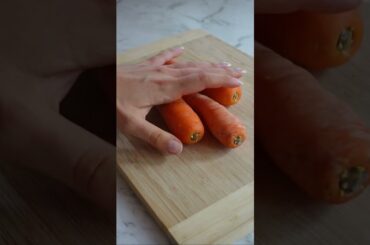 FRIES BUT MADE FROM CARROTS #food #healthy #fries #shorts #recipe #lowcalorie