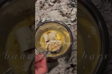 healthy banana oat bars|| healthy recipes #shorts #healthylifestyle #healthyrecipes