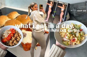 WHAT I EAT IN A DAY TO LOSE FAT AND GAIN MUSCLE | Low calorie recipes