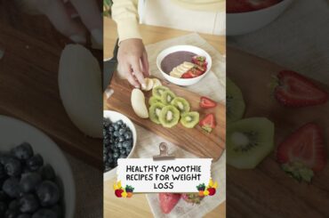 Healthy Smoothie Recipes For Weight Loss #weightloss #lossweightfast #lossweighttips