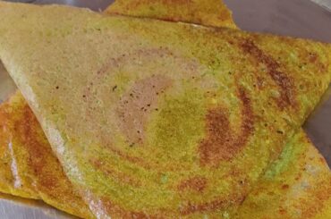 Moong dal dosa/breakfast recipe/healthy meal @colornflavour