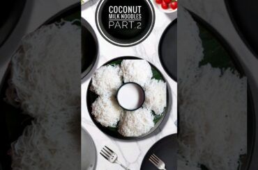Coconut Milk Noodles pt. 2 #cooking #food #chef #cuisine #healthy #recipes #vegan #cheflife