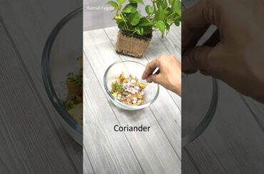 Sweet Potato Chaat Recipe | Healthy Recipe | Sweet Potato #shorts #healthyrecipes