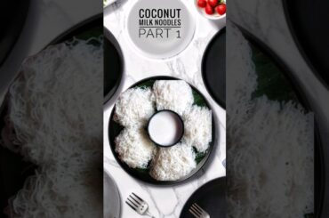 Coconut Milk Noodles pt.1 #cooking #food #cuisine #chef #healthy #recipes #vegan