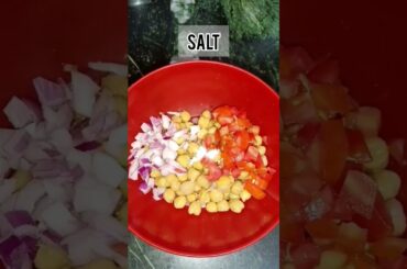 Chole Chaat Recipe | Healthy Snack #shorts #youtubeshorts