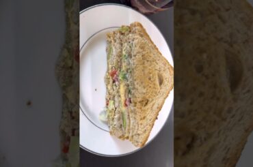 Healthy Egg Sandwich with Barocolli | Breakfast Recipe.                #viral #shortvideo #shorts