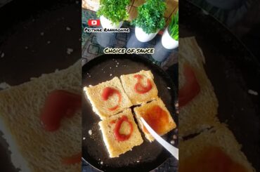 Easy Bombay Toast | Veg Sandwich Recipe #youtubeshorts #healthy #viral