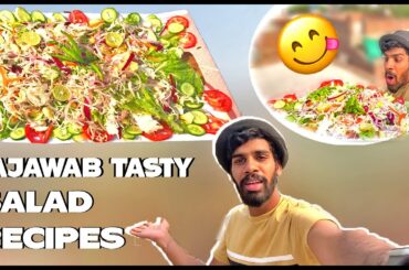 Healthy Salad Recipes For Weight Loss |Easy Salad Recipes Protein Salad Recipe Hussnain Hashmi Vlogs
