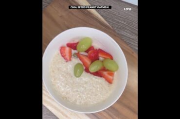 HEALTHY BREAKFAST For Weight Loss | Chai Seeds Oatmeal Recipe