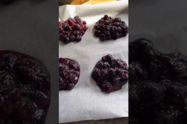 Day 17 of testing healthy recipes blueberry jam bites