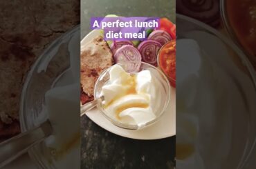 healthy lunch Thali #reels #viral #trendingshorts #weightloss #healthyrecipes #dietplan #dietmeal