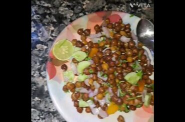 Black Chana salad/ protein salad/ Healthy breakfast recipe/weight lose recipe #youtubeshorts #shorts