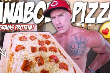 THE PIZZA I ATE EVERY DAY TO GET SHREDDED! | Easy High Protein Pizza Recipe For Weight Loss!