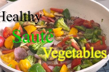 Vegetable Stir Fry | Healthy Vegetable Stir Fry | Weight Loss Recipe | Quick & Easy Dinner Recipe |