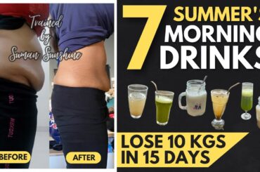 7 Morning Weight Loss Drink For Summer | Fat Cutter Drink | Lose Weight Fast In Hindi | Fat to Fab