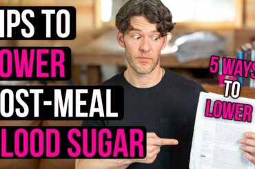 High Blood Sugar After Meals? 5 Simple Ways to Drop Blood Glucose