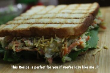 This Is The Easiest And Best Sandwich Recipe ! COLESALW SANDWICH RECIPE | VEG MAYO SANDWICH