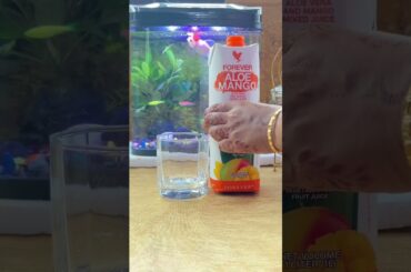 Aloe mango juice / healthy food recipes / forever living products / #foreverliving