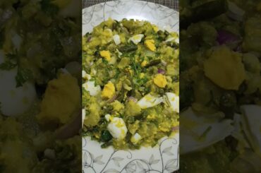 Mashed vegetables with egg recipe// Healthy food recipe// #shorts #viral #shortvideo #trending
