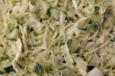 HEALTHY SALAD RECIPE FOR WEIGHT LOSS. EASY AND DELICIOUS SALAD RECIPE. ASMR recipes