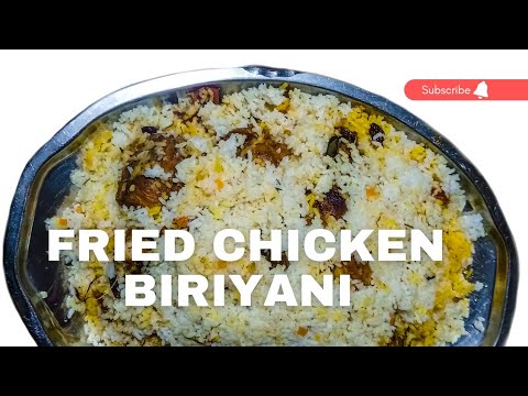 Fried chicken Biriyani Recipe #trending #friedchickenbiryani #chickenbiriyani Fried chicken Biriyani Recipe #trending #friedchickenbiryani #chickenbiriyani