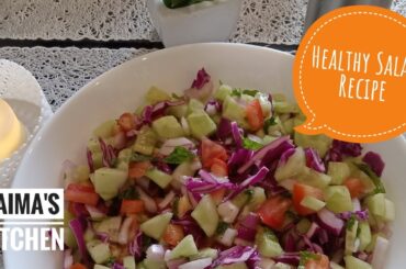 Healthy Salad Recipe by Saima's Kitchen