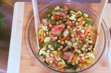 This Healthy Salad Secret Will BLOW Your Mind - With Chickpeas!