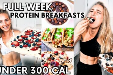 My Healthy Lean Girl Protein Breakfasts Under 300 Cal *Easy Recipes*