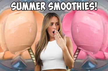 SUMMER SMOOTHIE BOWL RECIPES (healthy)