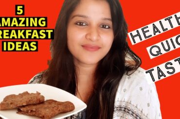 5 Breakfast Recipes for Weight Loss | Easy to Make | Healthy Breakfast Ideas | Krazzy for Health