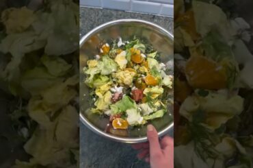 The current salad obsession! #saladrecipe #healthydinner #summerbbq