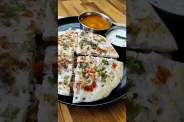 #shorts onion tomato uttapam | healthy breakfast recipe | easy uttapam recipe #uttapam #dosa