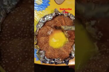 Healthy fast food 8m: Simit bread and  egg cock by air fryer Philips 9650 XXL, recipe in Description