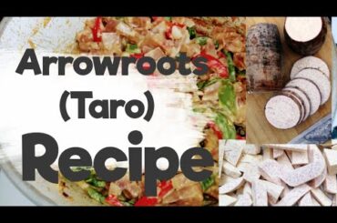 Super healthy recipe ideas( no bread)... Taro /arrowroots recipe