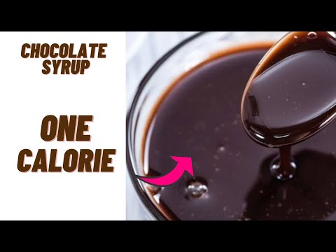 1 calorie chocolate syrup- Low calorie chocolate topping recipe 1 calorie chocolate syrup- Low calorie chocolate topping recipe