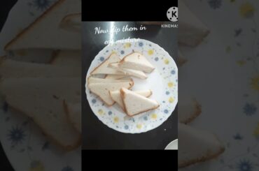 French Toast recipe#Breakfast recipe#egg recipe#Healthy Lunch box recipe #shorts#shortvideo
