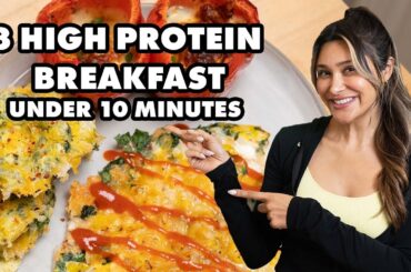 3 Easy Breakfast for Healthy Weightloss! | Low Carb | Hight Protein