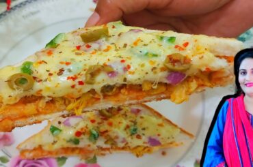 Amazing Recipe for Lunch Box | Chicken Cheese Sandwich by SAF Cooking Family