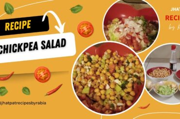 Delicious and Nutritious Chickpeas Salad Recipe | Healthy Salad Ideas  #HealthyRecipes #EasyRecipe