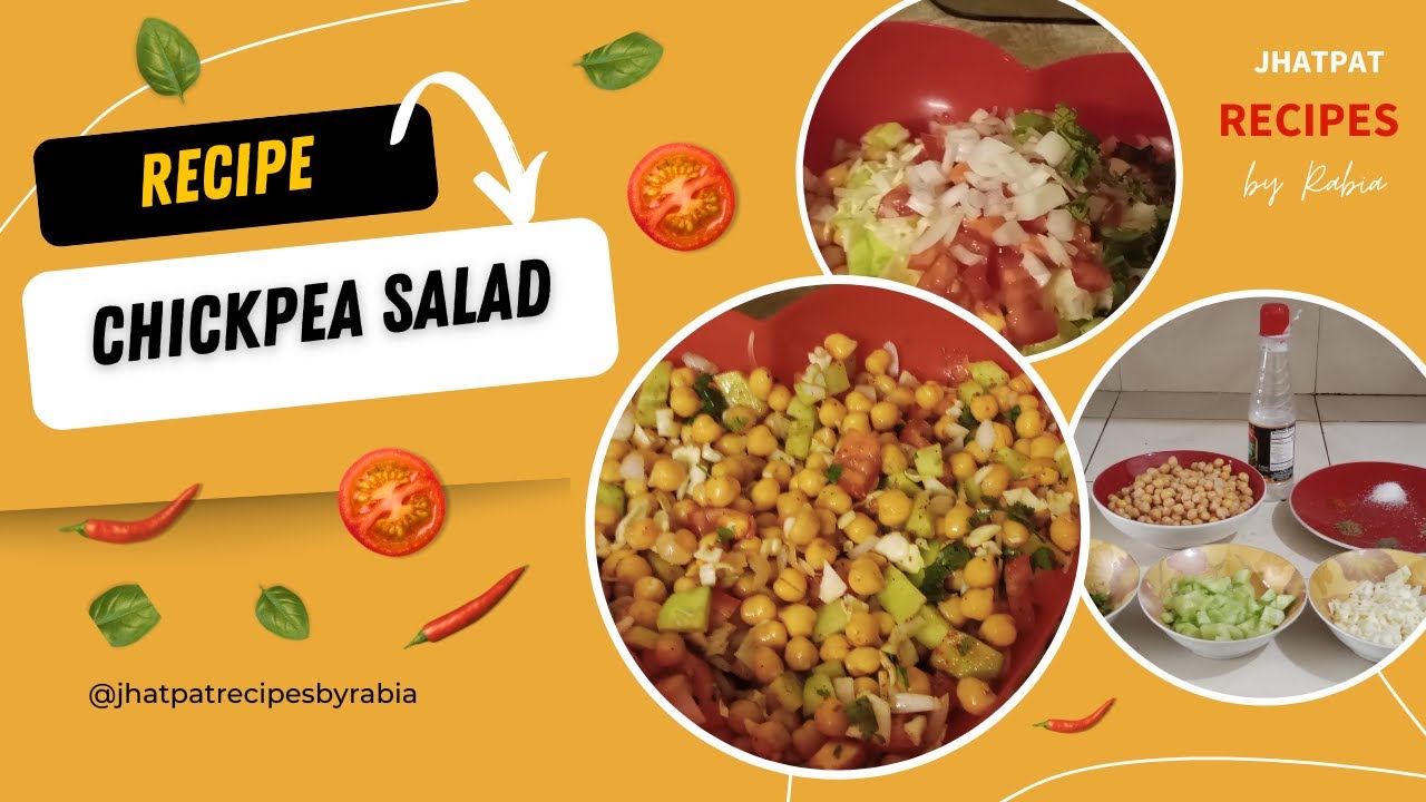 Delicious and Nutritious Chickpeas Salad Recipe | Healthy Salad Ideas #HealthyRecipes #EasyRecipe Delicious and Nutritious Chickpeas Salad Recipe | Healthy Salad Ideas #HealthyRecipes #EasyRecipe
