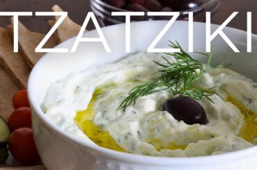 How to make Tzatziki. EASY and HEALTHY Greek Tzatziki sauce recipe