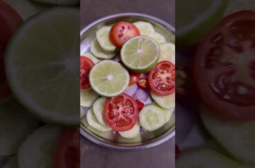 My Night Time Salad With Fruits || Unique Recipes || #youtubeshorts #shorts #shortvideo #shortsfeed