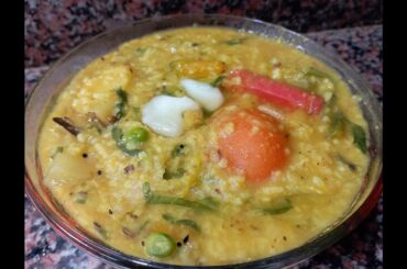 Khichdi Recipe | Simple & Healthy Khichdi | Bengali Style Khichdi Recipe | Durgapuja bhog khichdi