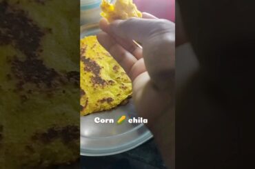 #Corn chilla ( tender corn).# Shorts. Very tasty and healthy breakfast recipe.