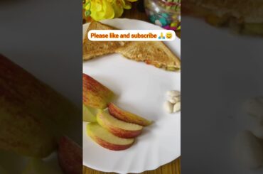 Healthy Breakfast Ideas For Kids | Sandwich #shorts #shortvideo #sandwich @ItsMyWay23 #viral