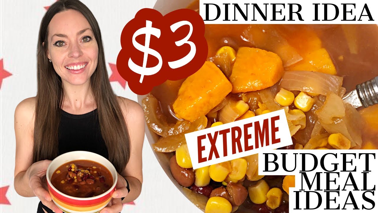 CHEAP HEALTHY MEAL UNDER $3 Affordable & Healthy Meals | Emergency Extreme Budget Meal Ideas CHEAP HEALTHY MEAL UNDER $3 Affordable & Healthy Meals | Emergency Extreme Budget Meal Ideas