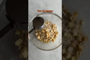 Healthy Mango Cookies for kids! #healthyrecipes #kidfriendly #kidsnacks #kidrecipe