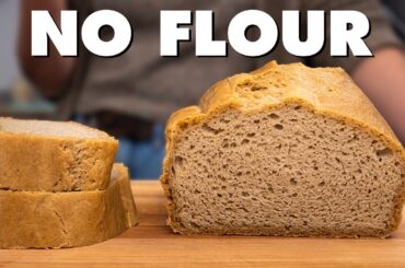 3-Ingredient Keto-Friendly Tahini Bread - Gluten Free Bread!