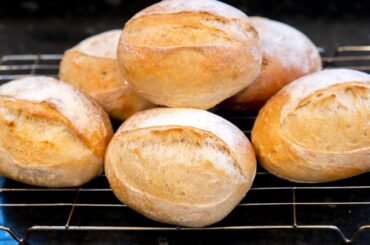 Crusty Bread Rolls (the best)